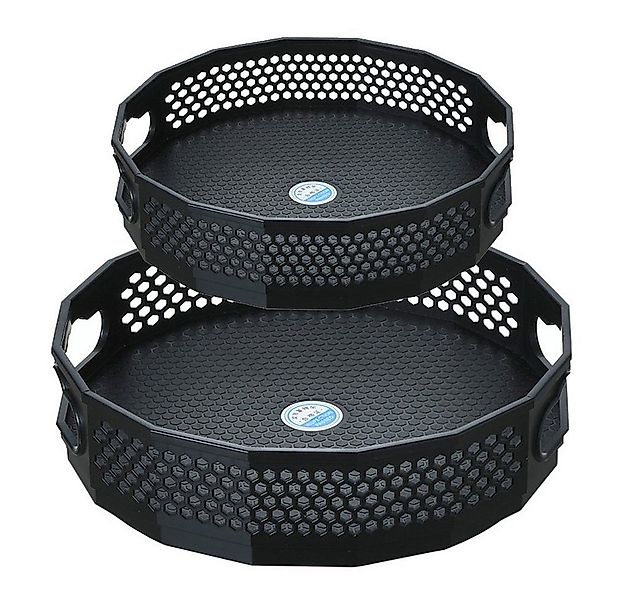 TUWENA Gewürzregal Drehteller Organizer, 2 Stück Lazy Susan Drehbares Gewür günstig online kaufen