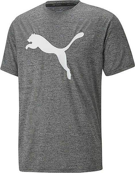 PUMA Kurzarmshirt TRAIN FAV HEATHER CAT TEE PUMA BLACK HEATHER günstig online kaufen