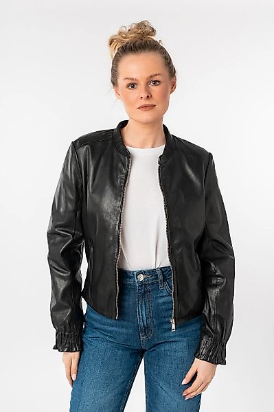 Mauritius Lederjacke "MWCassie", mit Stehkragen günstig online kaufen