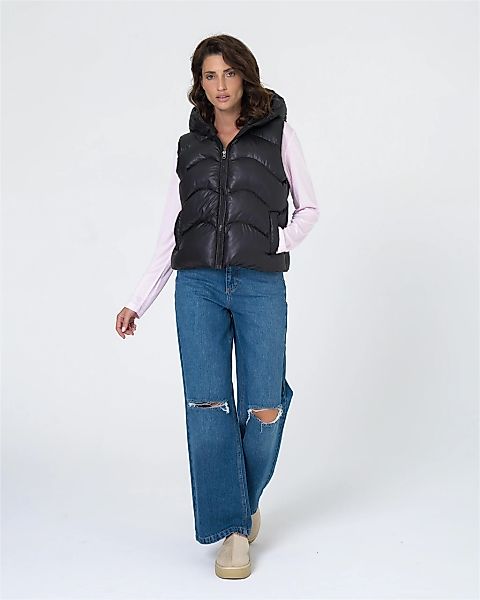 freshlions Steppweste "Laura", 1 Stk. mit großer, gemütlicher Kapuze günstig online kaufen