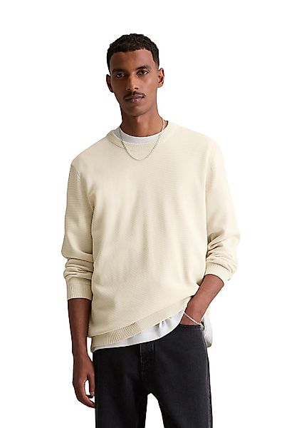 Marc OPolo DENIM Rundhalspullover "aus reiner Bio-Baumwolle" günstig online kaufen