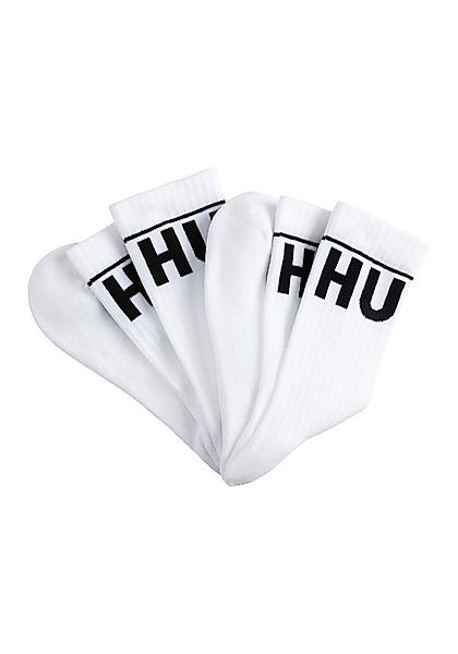 HUGO Freizeitsocken 2P QS RIB ICONIC CC (Packung, 2-Paar, 2er) mit kontrast günstig online kaufen