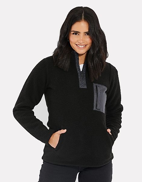 Threadbare Rundhalspullover THB Pharell 1/4 Zip günstig online kaufen