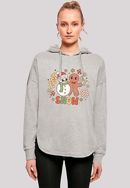 F4NT4STIC Kapuzenpullover Let It Snow Gingerbread Premium Qualität, Weihnac günstig online kaufen