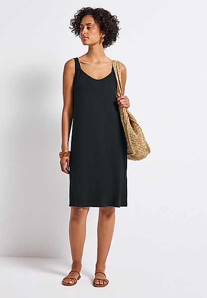 STREET ONE Shirtkleid Sommerkleid mit Knotendetail, günstig online kaufen