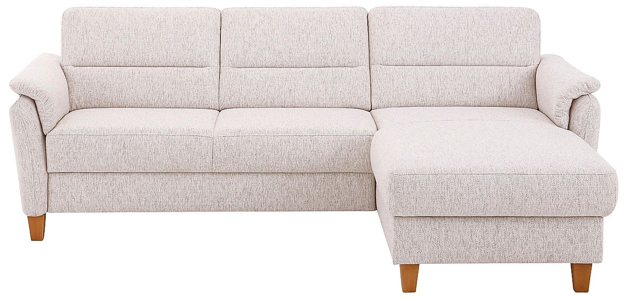 Home affaire Ecksofa Palmera L-Form, Federkern, günstig online kaufen
