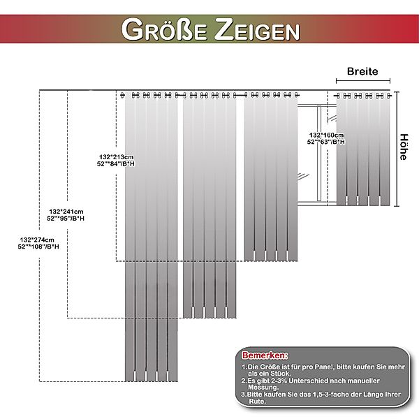 BTTO V&G Gardine Weihnachtsvorhang Karo für günstig online kaufen