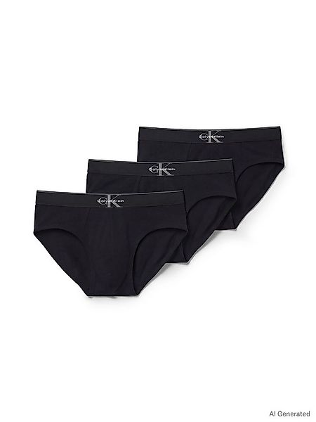 Calvin Klein Underwear Slip HIP BRIEF 3PK (Packung, 3er-Pack) Körpernahe Pa günstig online kaufen