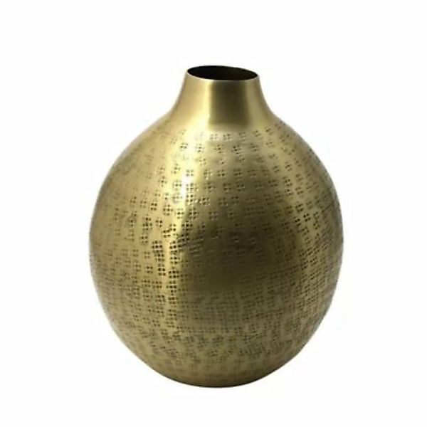 LaLe Living Vase Damla aus Eisen gold günstig online kaufen