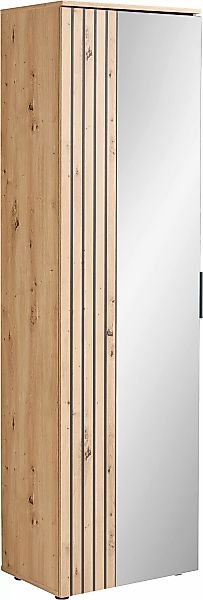 HBZ Garderobenschrank "Volano in Eiche Artisan Dekor, BxHxT 57x195x38cm", ( günstig online kaufen