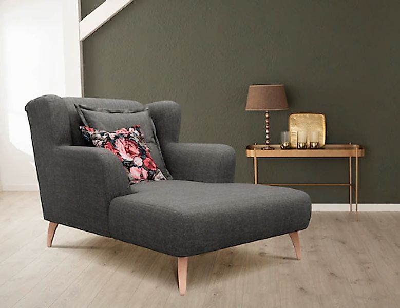 Home affaire Loveseat »Baggio Kuschel Mega Lounge Big Sessel« günstig online kaufen