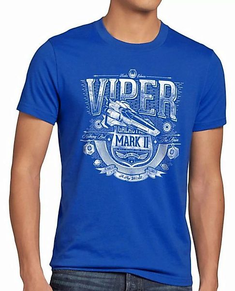style3 Print-Shirt Herren T-Shirt Viper MK2 galactica kampfstern jäger gala günstig online kaufen