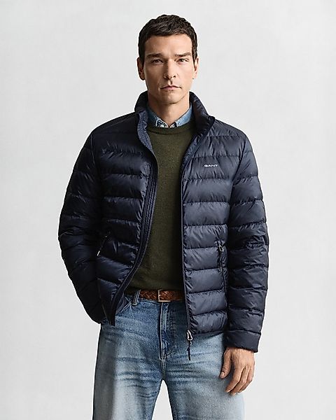 Gant Steppjacke LIGHT DOWN JACKET 2-Wege-Reißverschluss, Übergangsjacke, re günstig online kaufen