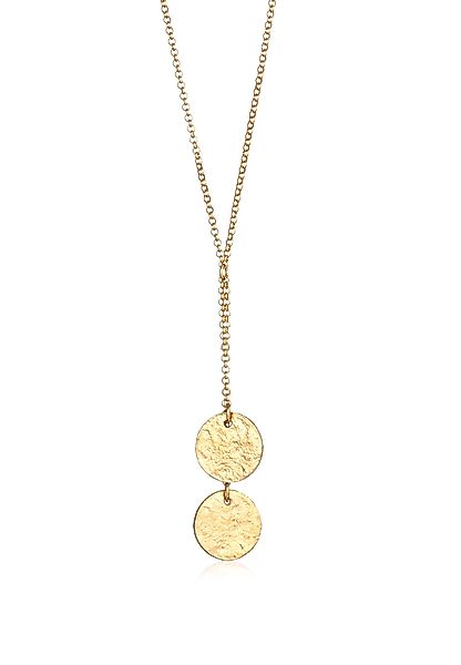 Elli Kette mit Anhänger Y-Kette Plättchen günstig online kaufen