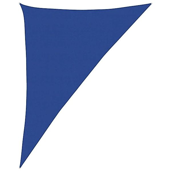 vidaXL Sonnensegel 160 g/m² Dreieckig Blau 4x5x6,8 m HDPE 311541 günstig online kaufen