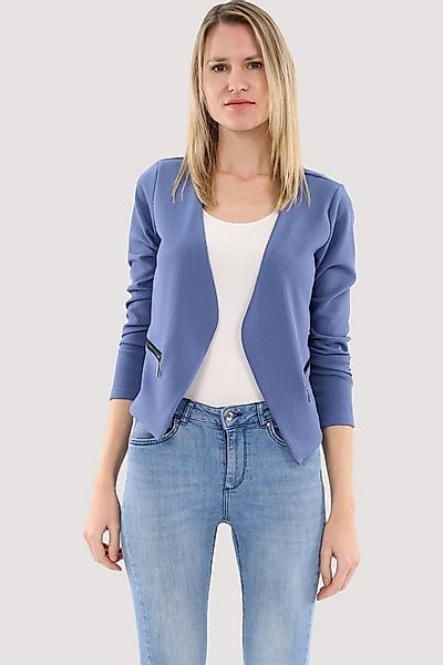 malito more than fashion Jackenblazer 6040 Sweatblazer im Basic-Look günstig online kaufen