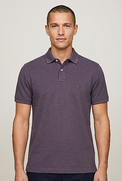 Tommy Hilfiger Poloshirt 1985 SLIM POLO Markenstickerei, aus Baumwoll-Piqué günstig online kaufen