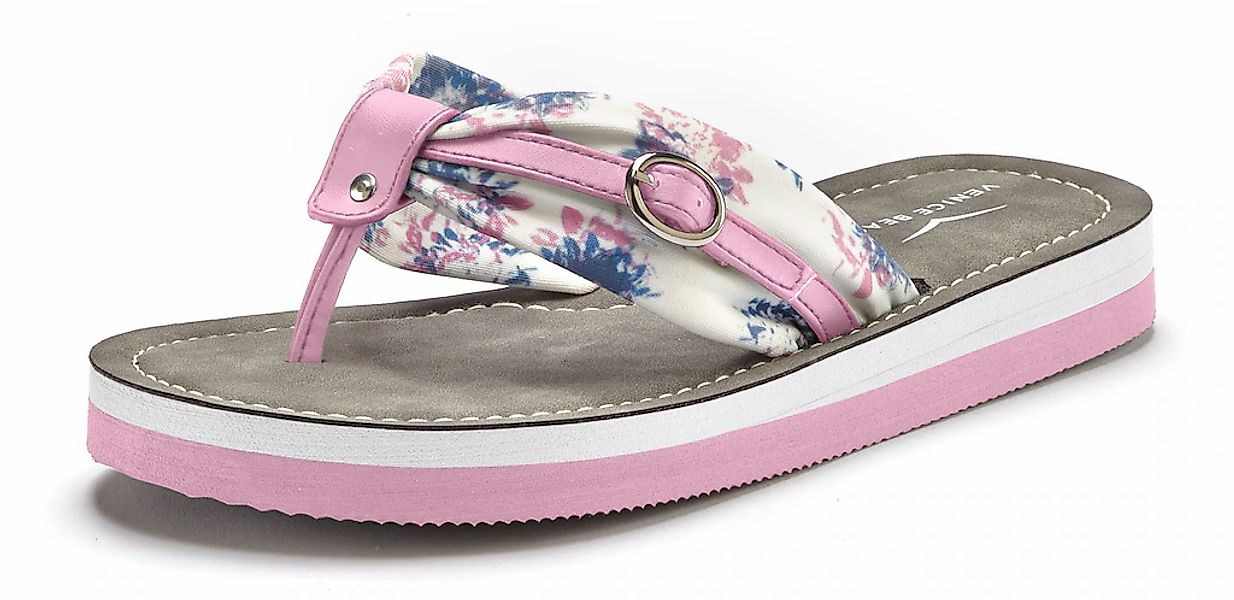 Venice Beach Badezehentrenner, Flip Flop mit modischem Print VEGAN günstig online kaufen