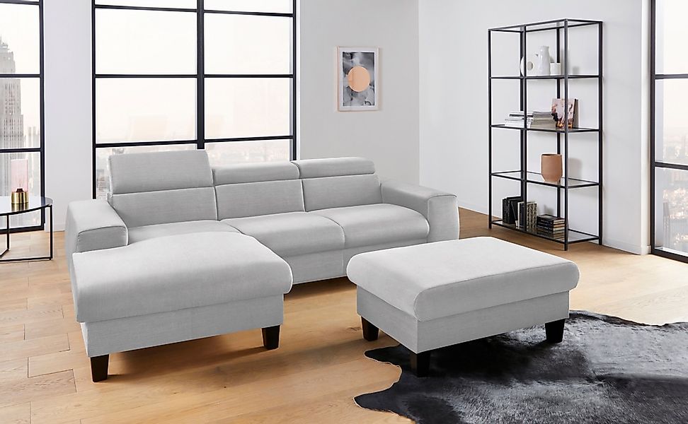 COTTA Polstergarnitur "Morven L-Form", (Set), Set bestehend aus: Ecksofa mi günstig online kaufen