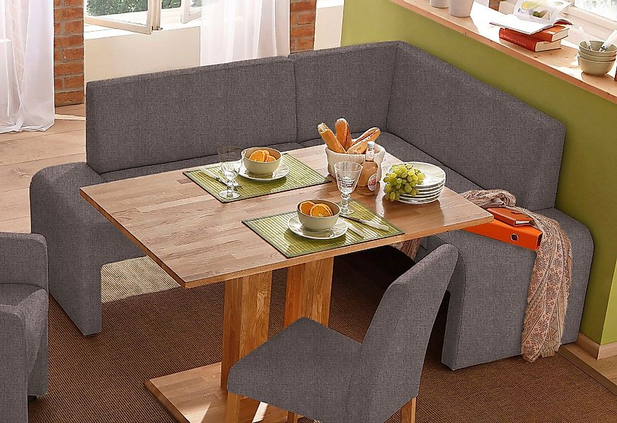 Home affaire Eckbank "Bologna" in 2 Größen (langer Schenkel 180 oder 200 cm günstig online kaufen