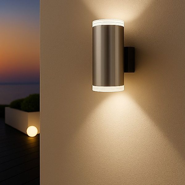 MeLiTec Wandleuchte LED Wand-Außenleuchte 145 & günstig online kaufen