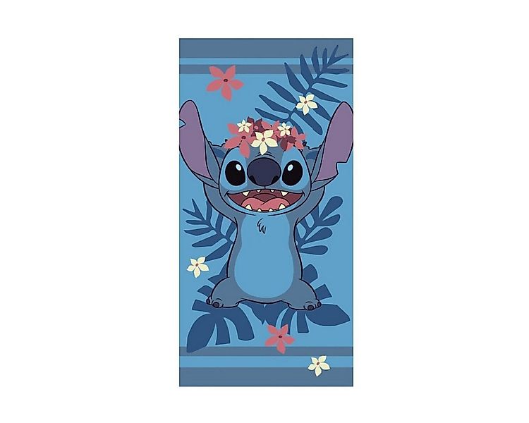 Lilo & Stitch Badetücher Lilo & Stitch Badetuch 70x140cm – Wreath Fast Dry, günstig online kaufen