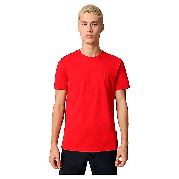Napapijri Salis C 1 Kurzärmeliges T-shirt XL Red Tango günstig online kaufen