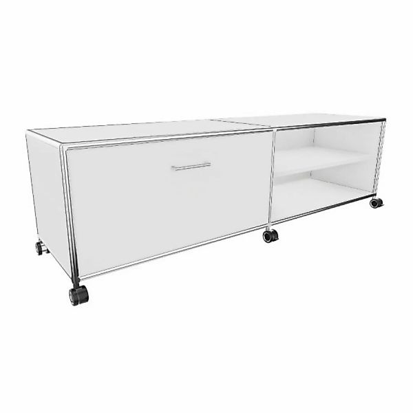 BOSSE TV-Board | Höhe 1 OH | Breite 160 cm | 1 Klappe und 1 offenen Fach günstig online kaufen