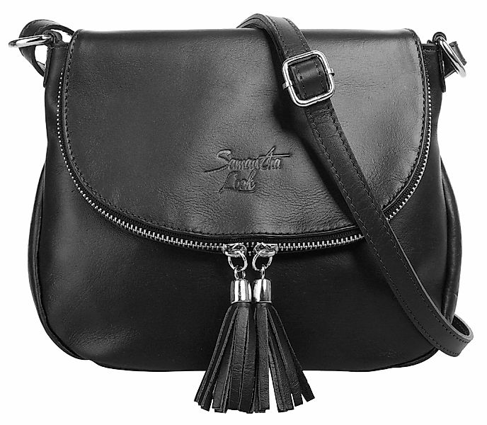 Samantha Look Umhängetasche echt Leder, Made in Italy günstig online kaufen