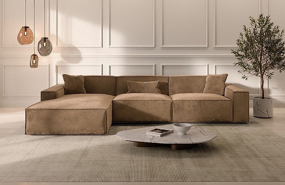 Sofa Dreams Ecksofa Stoffsofa Sofa Polstercouch günstig online kaufen