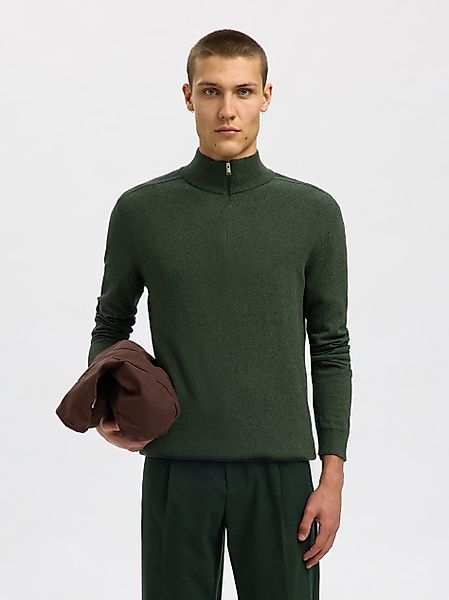 Selected Troyer SLHBERG HALF ZIP CARDIGAN günstig online kaufen