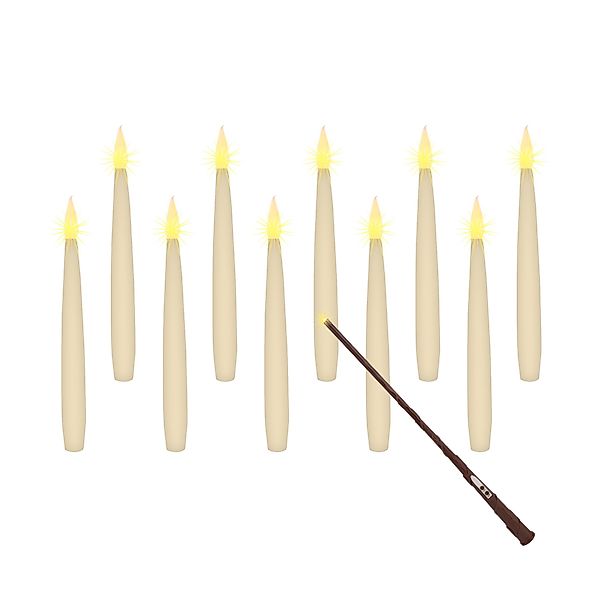 Spetebo Dekofigur Schwebende LED Kerzen warm günstig online kaufen