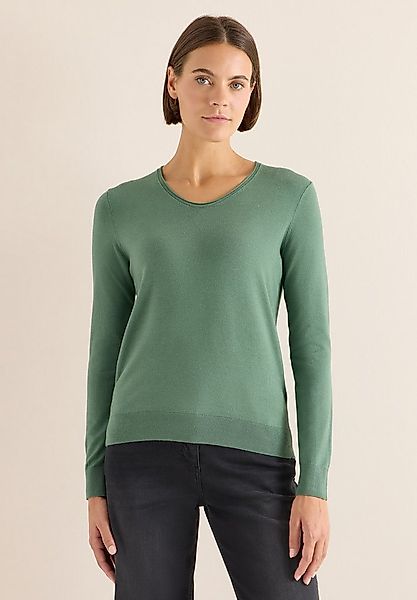 CECIL Strickpullover mit Materialmix günstig online kaufen