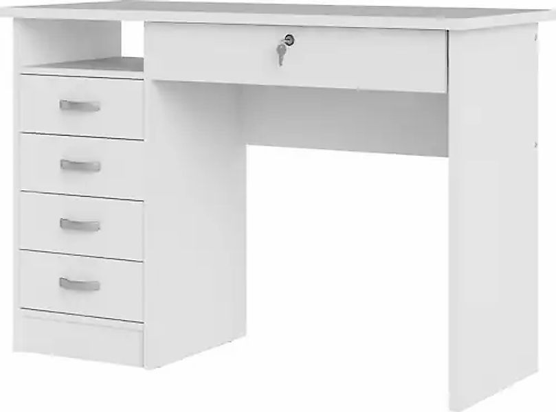 INOSIGN Schreibtisch »Function Plus, Arbeitstisch, Bürotisch«, mit 4 Schubl günstig online kaufen