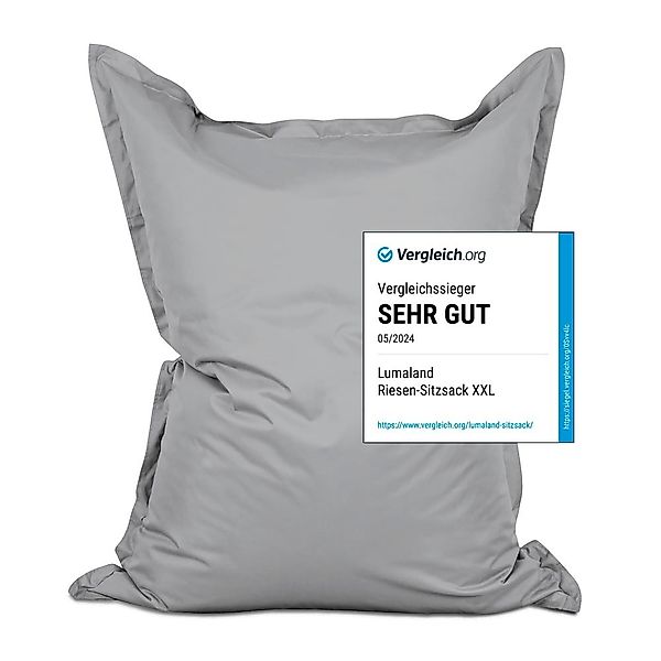 Lumaland Sitzsack XXL Bean Bag Riesen-Sitzkissen günstig online kaufen