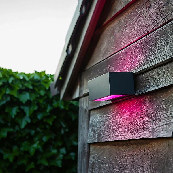 LED-Außenwandleuchte Gemini RGBW smart steuerbar günstig online kaufen