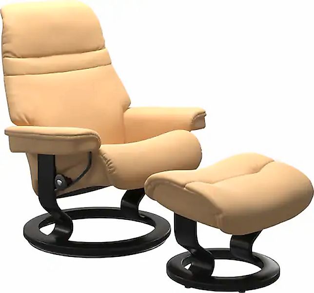 Stressless® Relaxsessel »Sunrise« Relaxsessel mit Hocker, mit Classic Base, günstig online kaufen