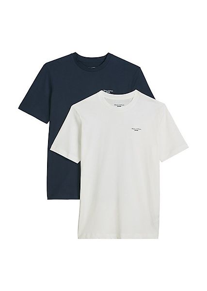 Marc O'Polo DENIM T-Shirt regular fit im 2er Pack, in softem Single Jersey günstig online kaufen