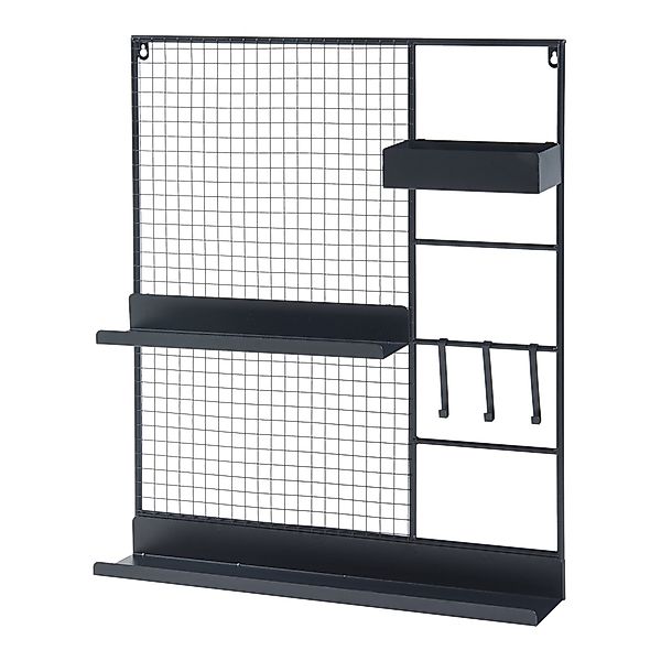 en.casa Wandregal, »Westre« Wandgitter 70x60x11cm Metall günstig online kaufen
