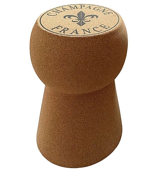 Libaro Sitzhocker rund CORKY Champagner-Korken Hocker günstig online kaufen