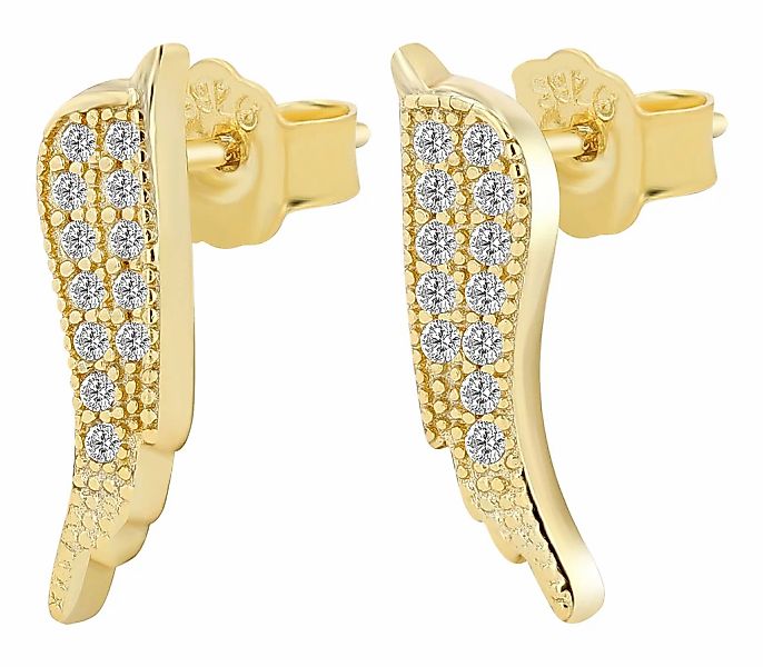 Adelia´s Paar Ohrhänger "Damen Ohrringe – Ohrstecker Flügel aus 925 Silber" günstig online kaufen