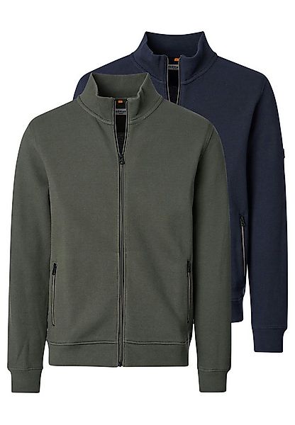 Redmond Sweatjacke 2er Pack Basic (Spar-Set, 2-tlg) Sweatjacke - Baumwolle günstig online kaufen