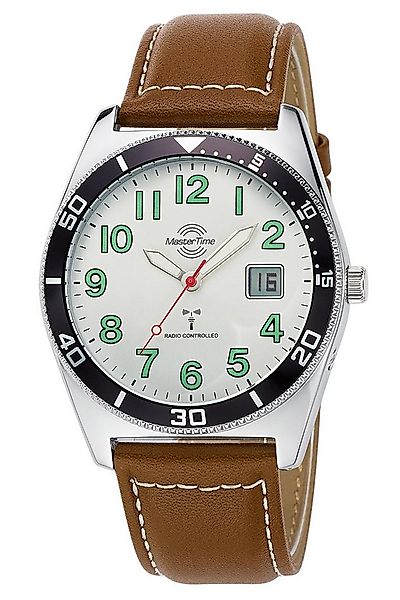 MASTER TIME Funkuhr Funk Super Power Braun günstig online kaufen
