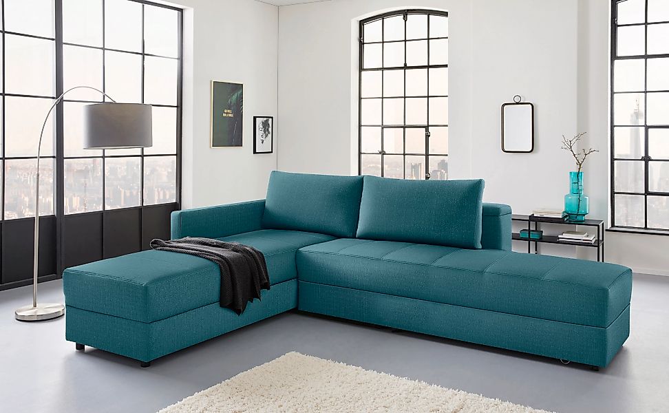 LOOKS by Wolfgang Joop Ecksofa »LooksIII L-Form«, durch Drehfunktion zum Be günstig online kaufen