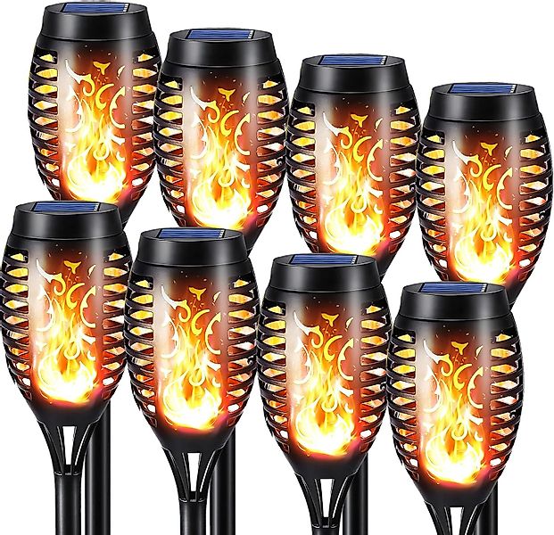 BlingBin LED Solarleuchte 4/8 Stück LED-Solar-Gartenleuchten günstig online kaufen