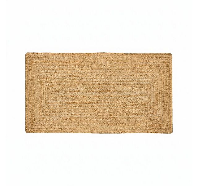 Elegant Floors Teppich Elegant Floors® Rechteckiger Jute Teppich Natur, Han günstig online kaufen