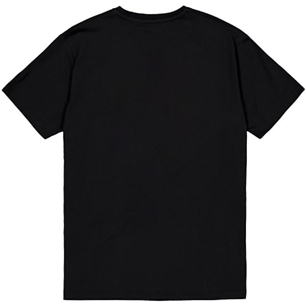 Alpha Industries  T-Shirt Basic Mid Logo TPU T-Shirt - black/shiny gold günstig online kaufen