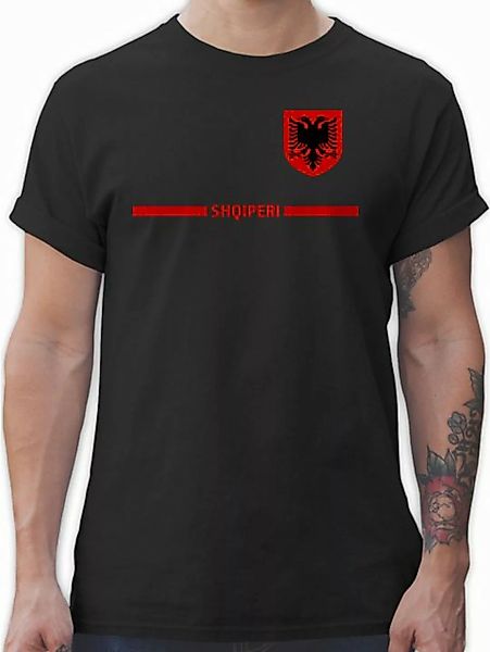 Shirtracer T-Shirt Albanien Trikot Wappen, Shqipëri mit Stolz, Albanisches günstig online kaufen