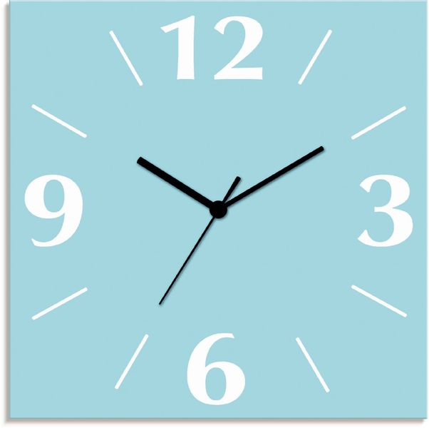 Artland Wanduhr "Uni Trendfarben" wahlweise mit Quarz- oder Funkuhrwerk, la günstig online kaufen