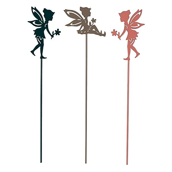 KARMA Gartenstecker 3er Set Blumenstecker Metall günstig online kaufen